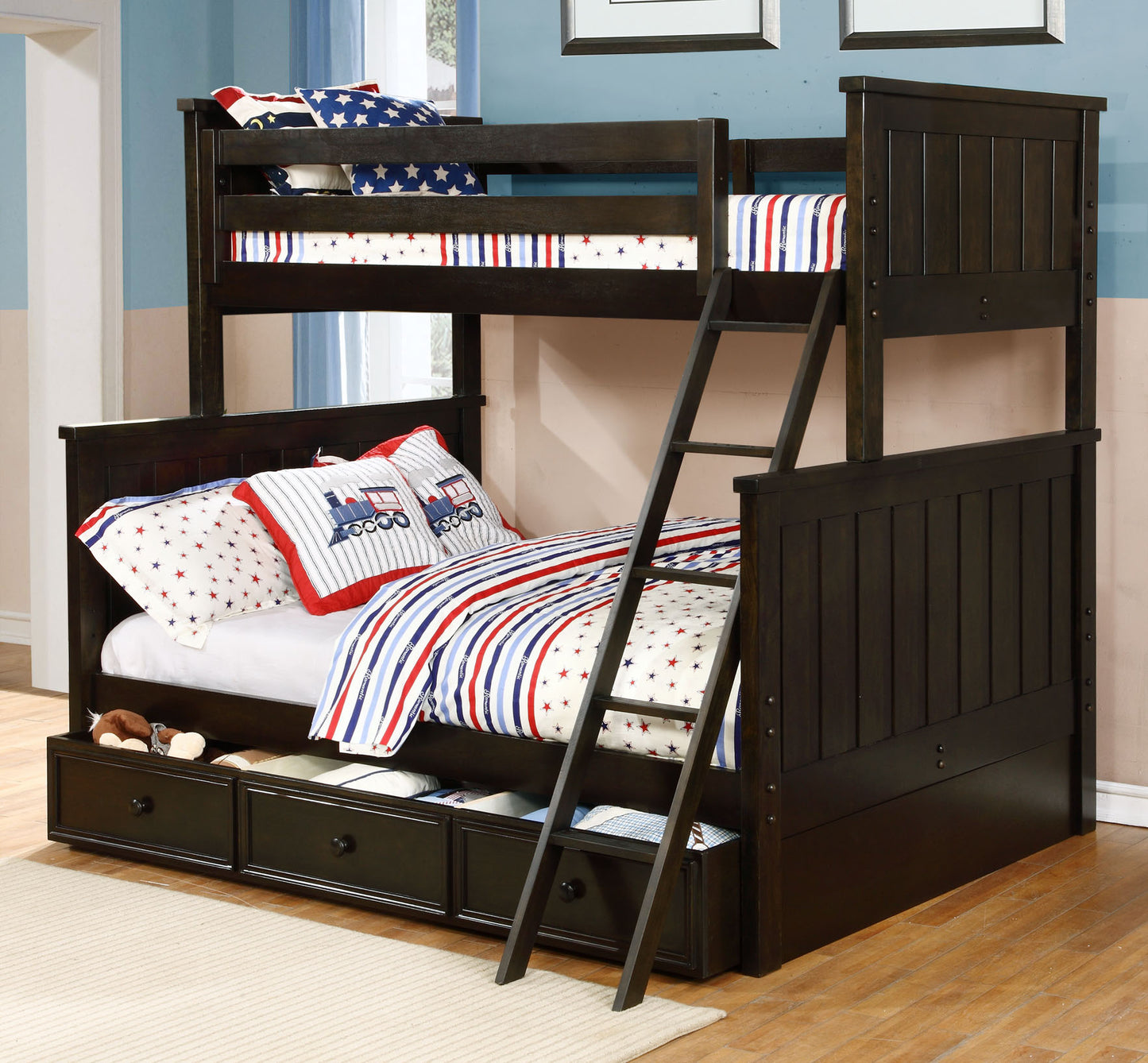 Kids Life Mason Twin over Full Bunk Bed